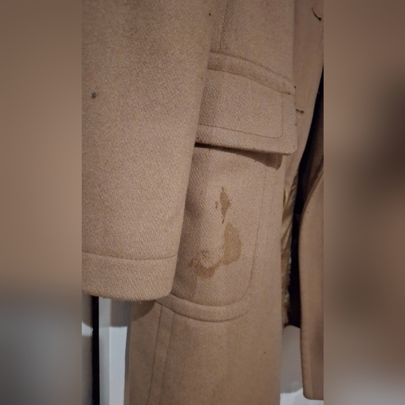 J. Crew Camel Wool Blend Outerwear L - Picture 5 of 6